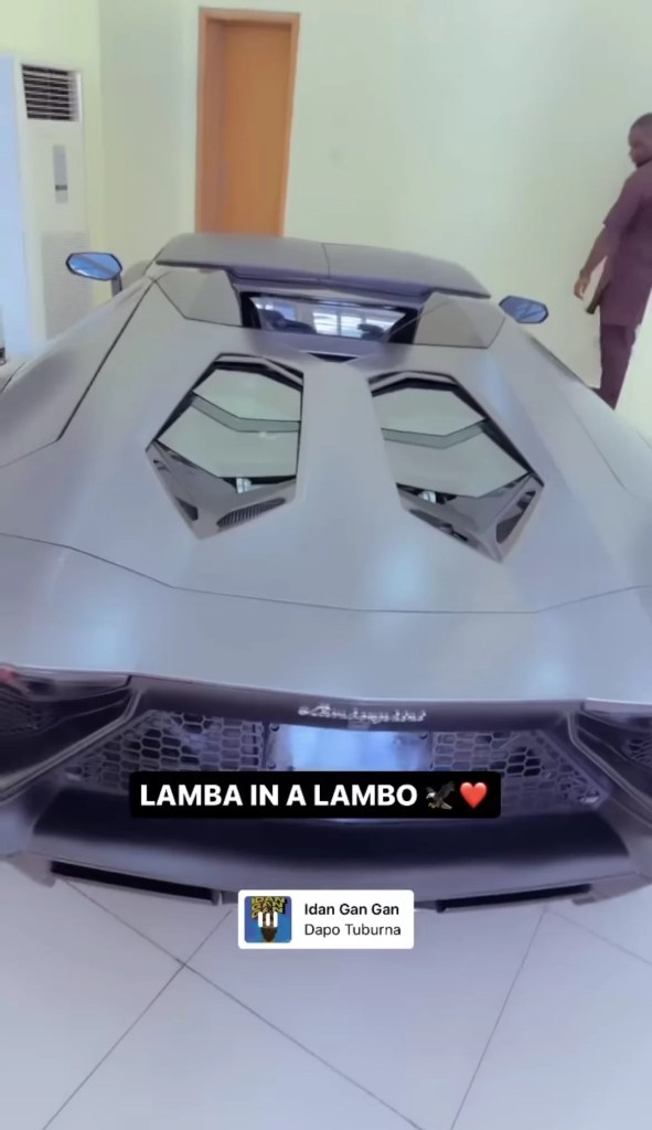 luxury cars, Lamborghini, Lord Lamba, Nigerian content creator, opulence, lifestyle, skit-maker, social media influencer, Lagos, Nigerian naira, brand-new car, extravagant purchase, Instagram, automotive magnificence