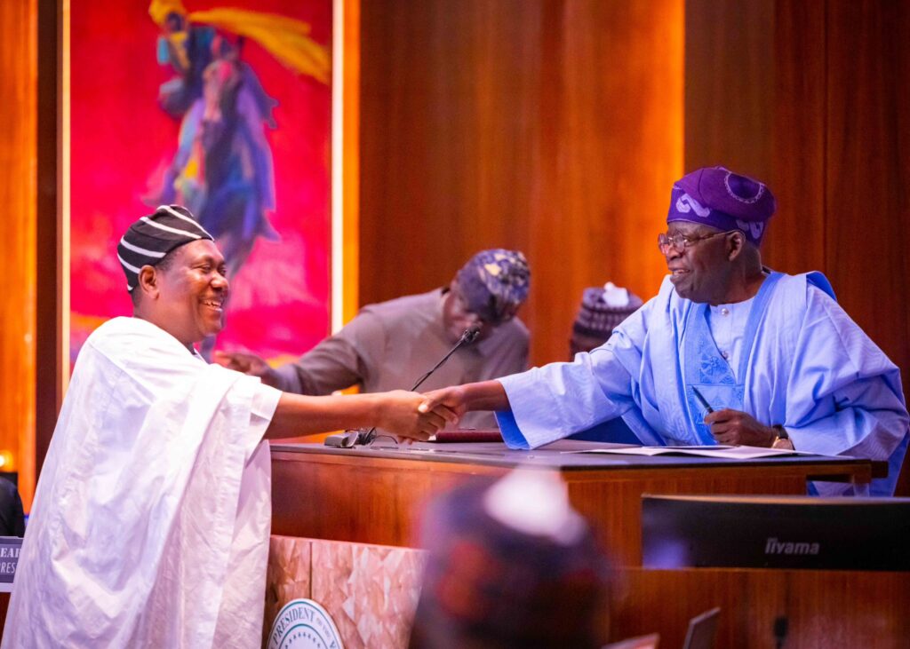 Tinubu swears in George Akume as SGF