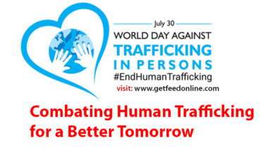 World Day against Trafficking: Combating Human Trafficking for a Better Tomorrow