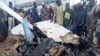 Helicopter Crashes Into Building in Lagos